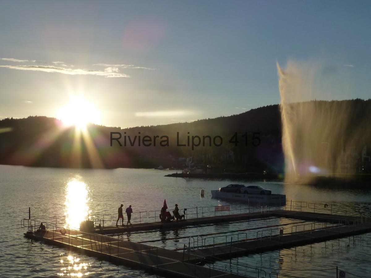 Riviera Lipno 415 Apartman Lipno nad Vltavou Kültér fotó