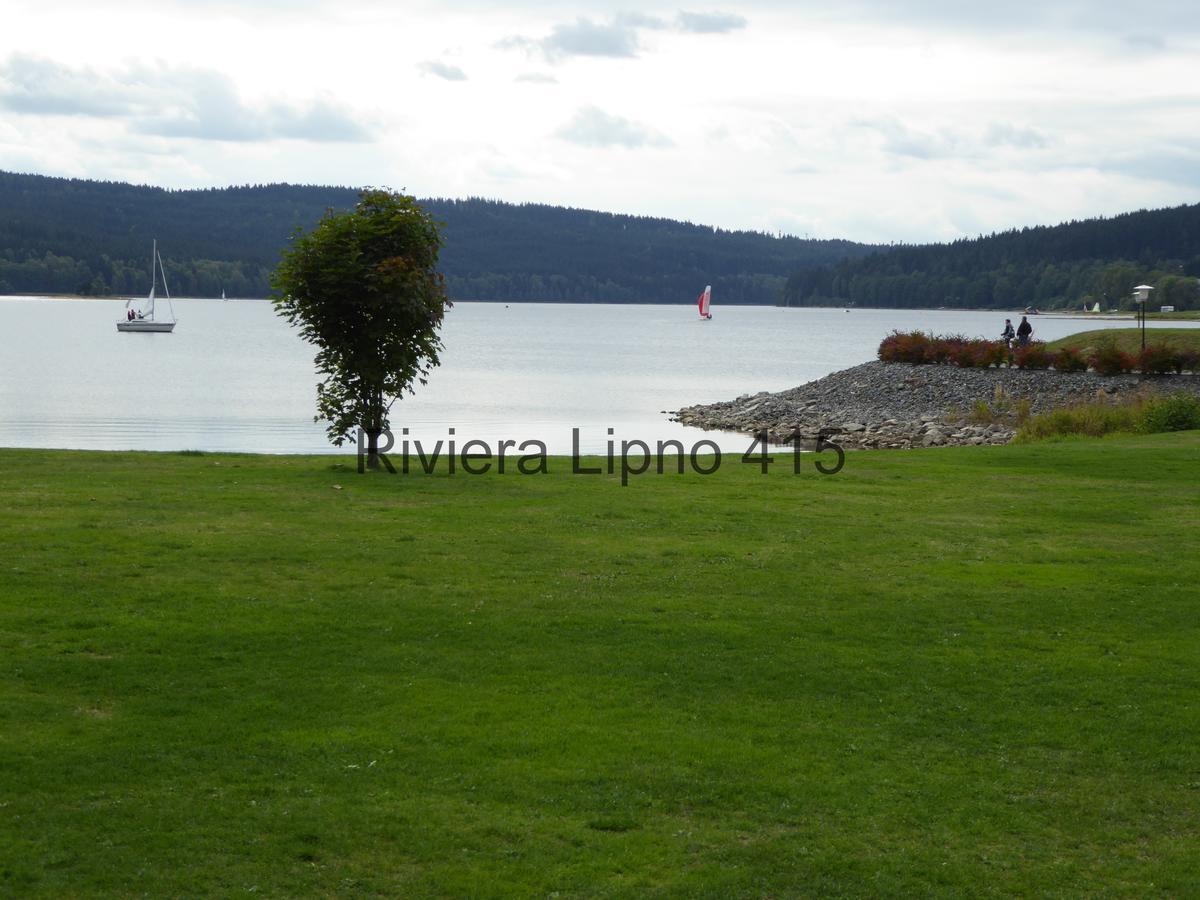 Riviera Lipno 415 Apartman Lipno nad Vltavou Kültér fotó